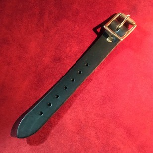 Strap - BL1B - 8" x 1" Heavy Duty Leather Strap (Black) Strap - BL1B - 8" x 1" Heavy Duty Leather Strap (Black)
